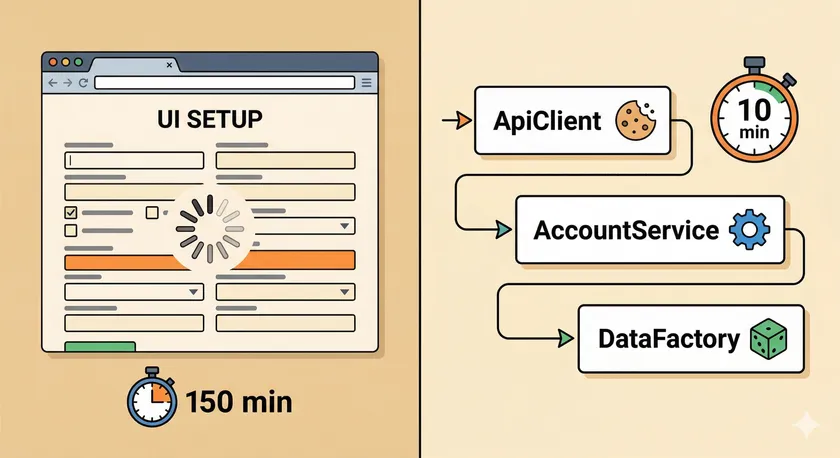 We Cut 150 Min of Test Setup with 3 Java Classes