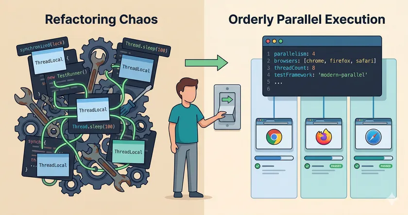 Parallel Execution Without the Refactor Tax